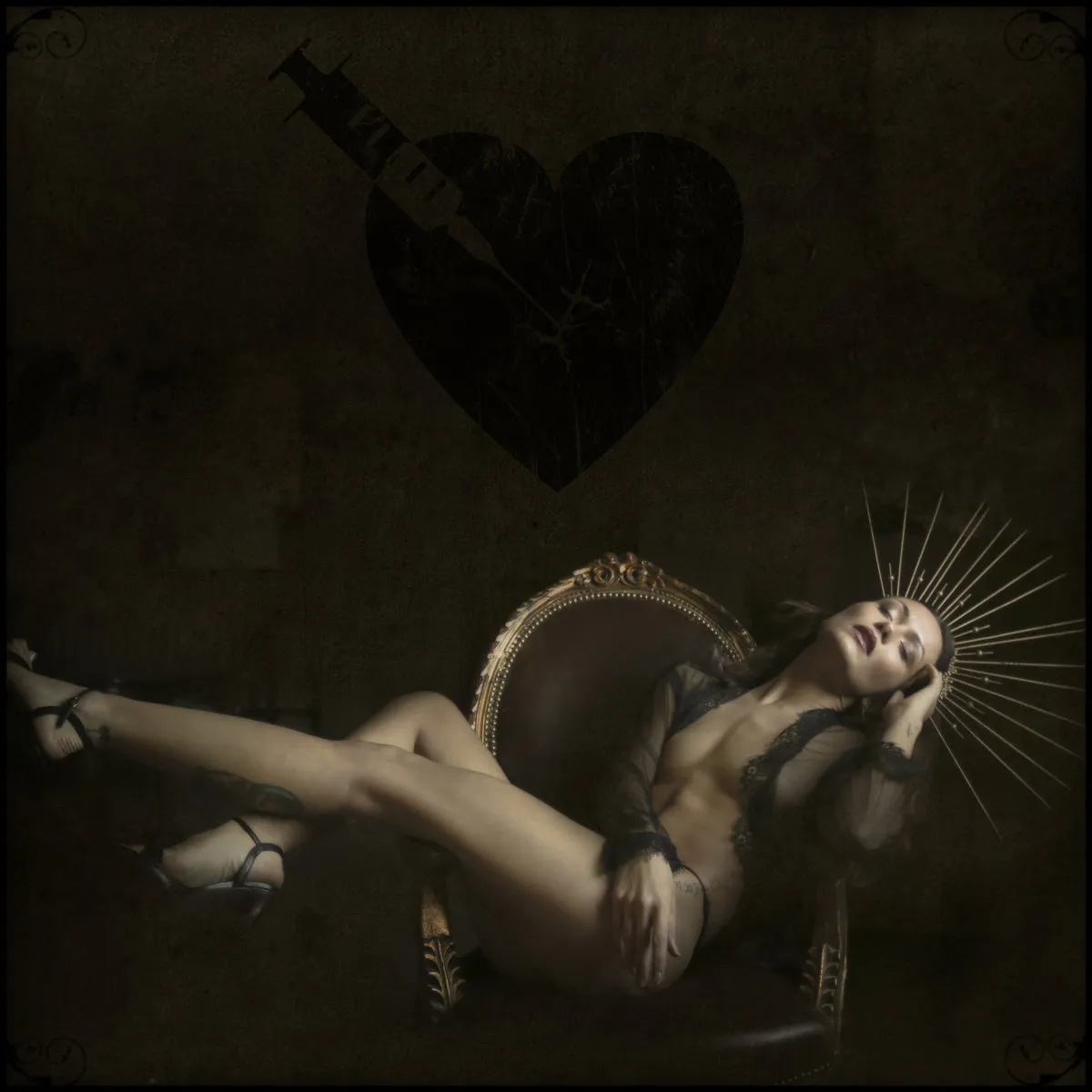 Benighted in Sodom - Loathe & Behold Album Cover