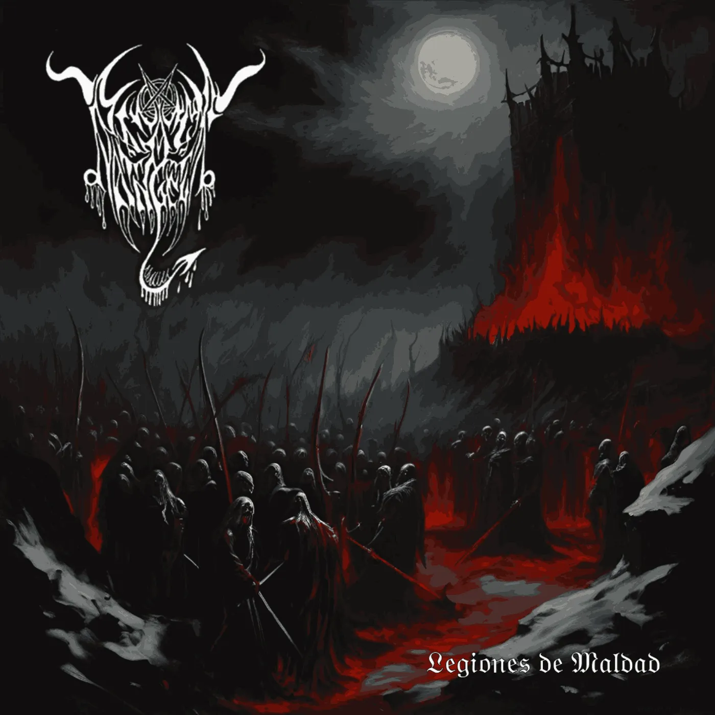 Black Angel - Legiones de maldad Album Cover