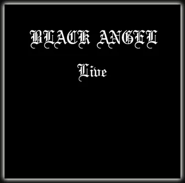 Black Angel - Live Album Cover Artwork