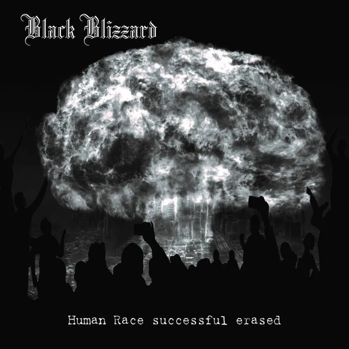 Black Blizzard - Human Race Successful Erased Album Cover