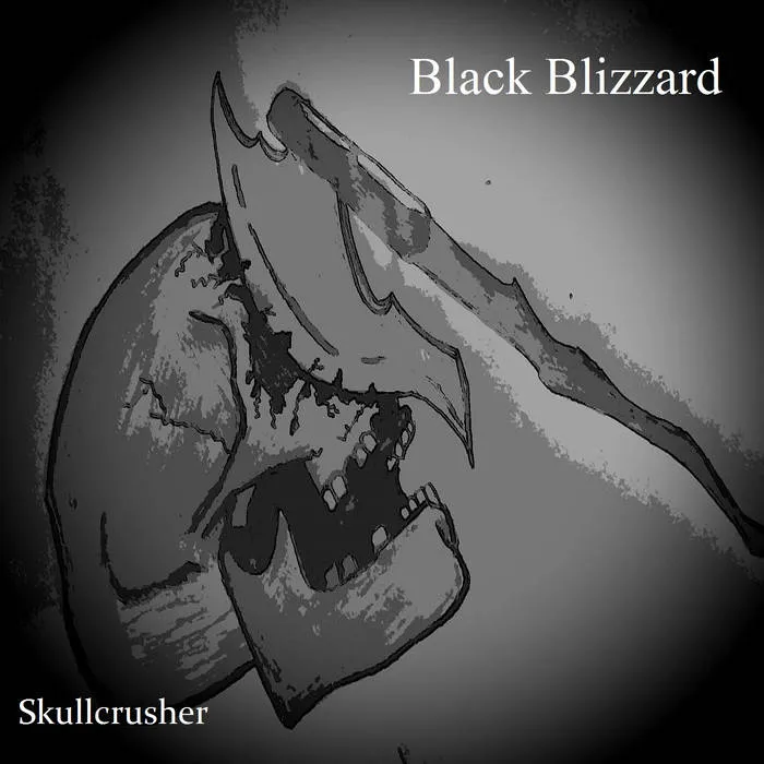 Black Blizzard - Skullcrusher Album Cover Artwork