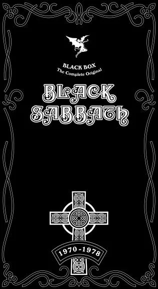 Black Sabbath - Black Box (The Complete Original Black Sabbath 1970-1978) Album Cover