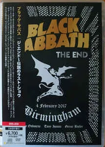 Black Sabbath - The End - 4 February 2017 Birmingham Album Cover Artwork