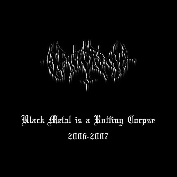 Black Tribe - Black Metal Is a Rotting Corpse 2006-2007 Album Cover Artwork
