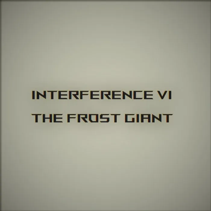 Black Tribe - Interference VI - The Frost Giant Album Cover Artwork