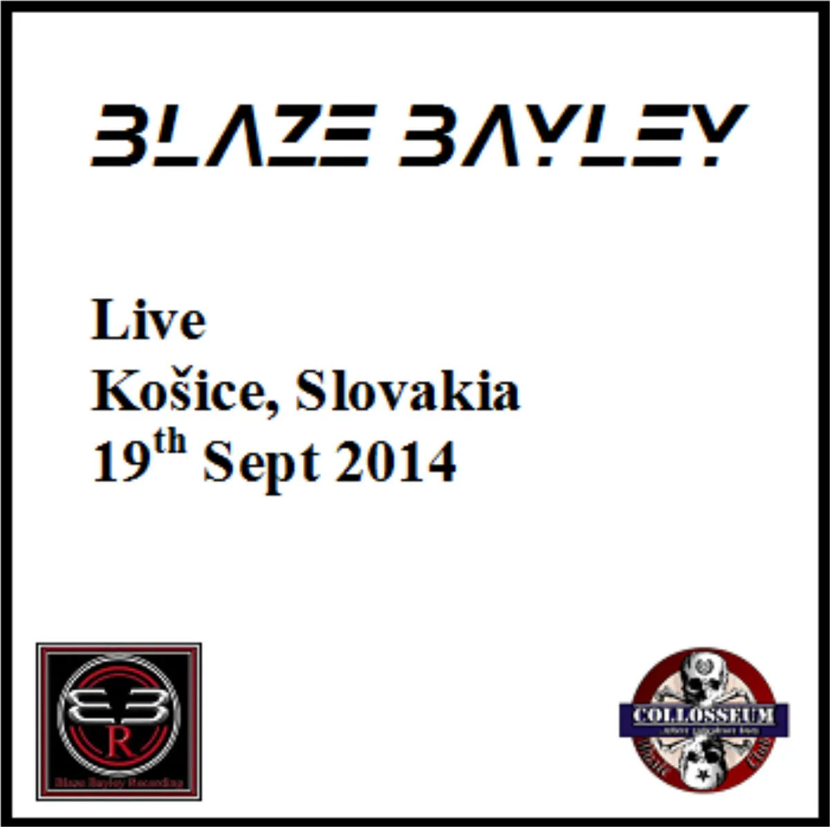 Collosseum Music Pub, Košice, Slovakia - 19.09.2014 Album Cover