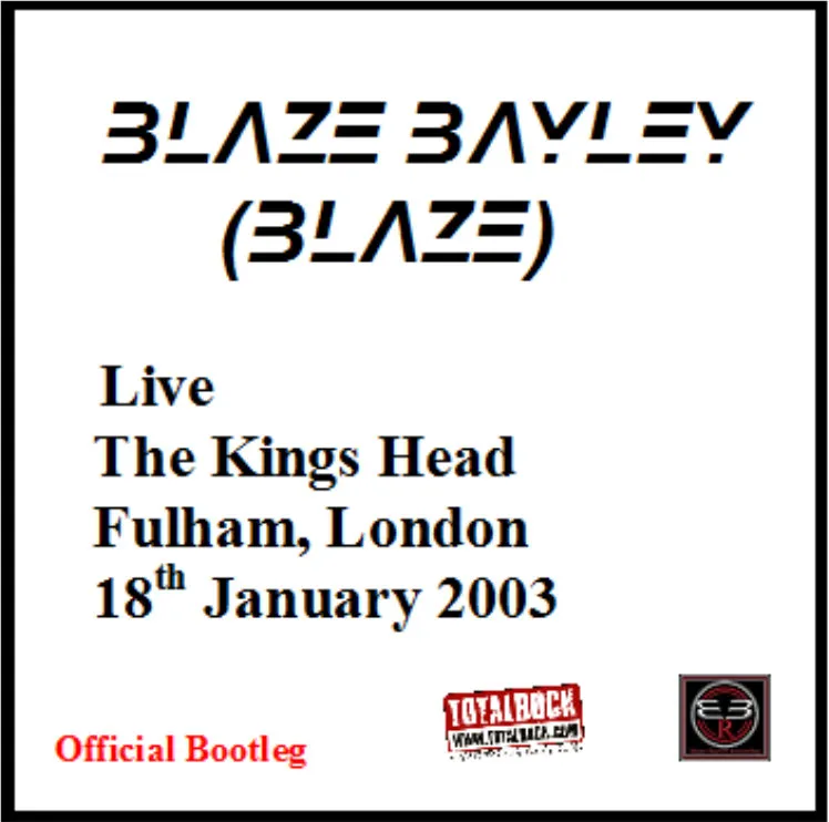 Live - The Kings Head - Fulham, London - 18th January 2003 Album Cover