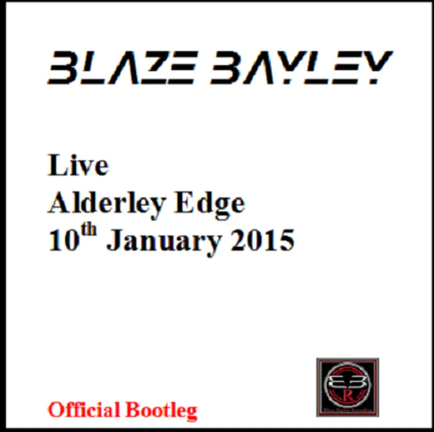 Blaze Bayley - Live at Alderley Edge - 10th January 2015 Album Cover