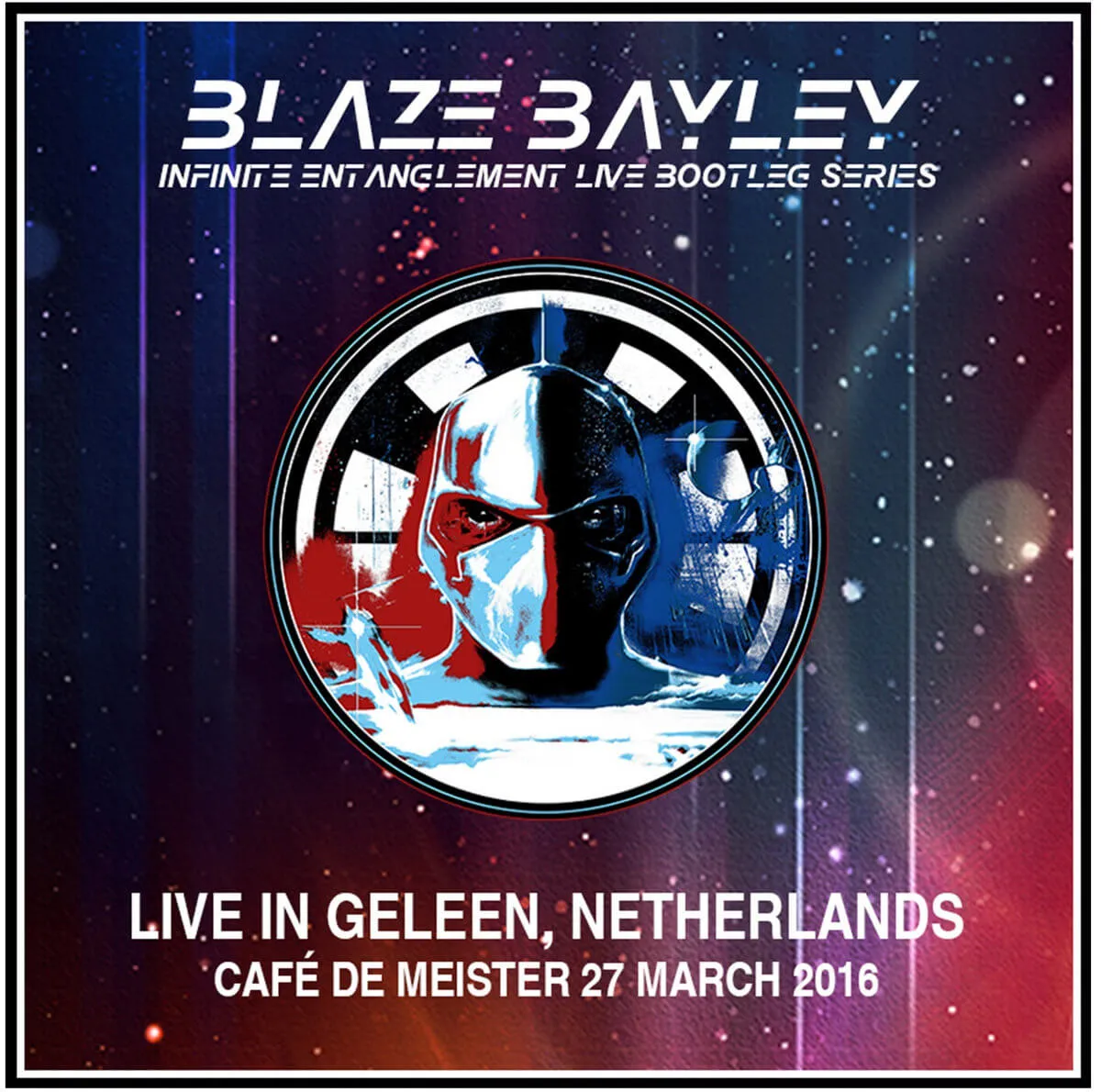 Blaze Bayley - Live in Geleen, Netherlands Café de Meister 27 March 2016 Album Cover