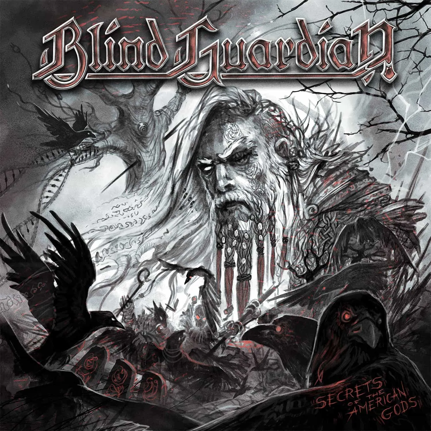 Blind Guardian - Secrets of the American Gods Album Cover
