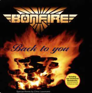 Bonfire - Back to You Album Cover Artwork