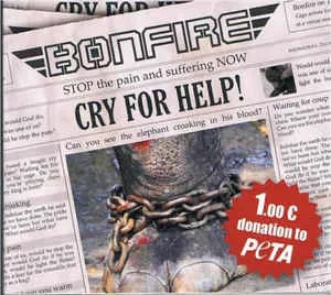 Bonfire - Cry for Help Album Cover Artwork