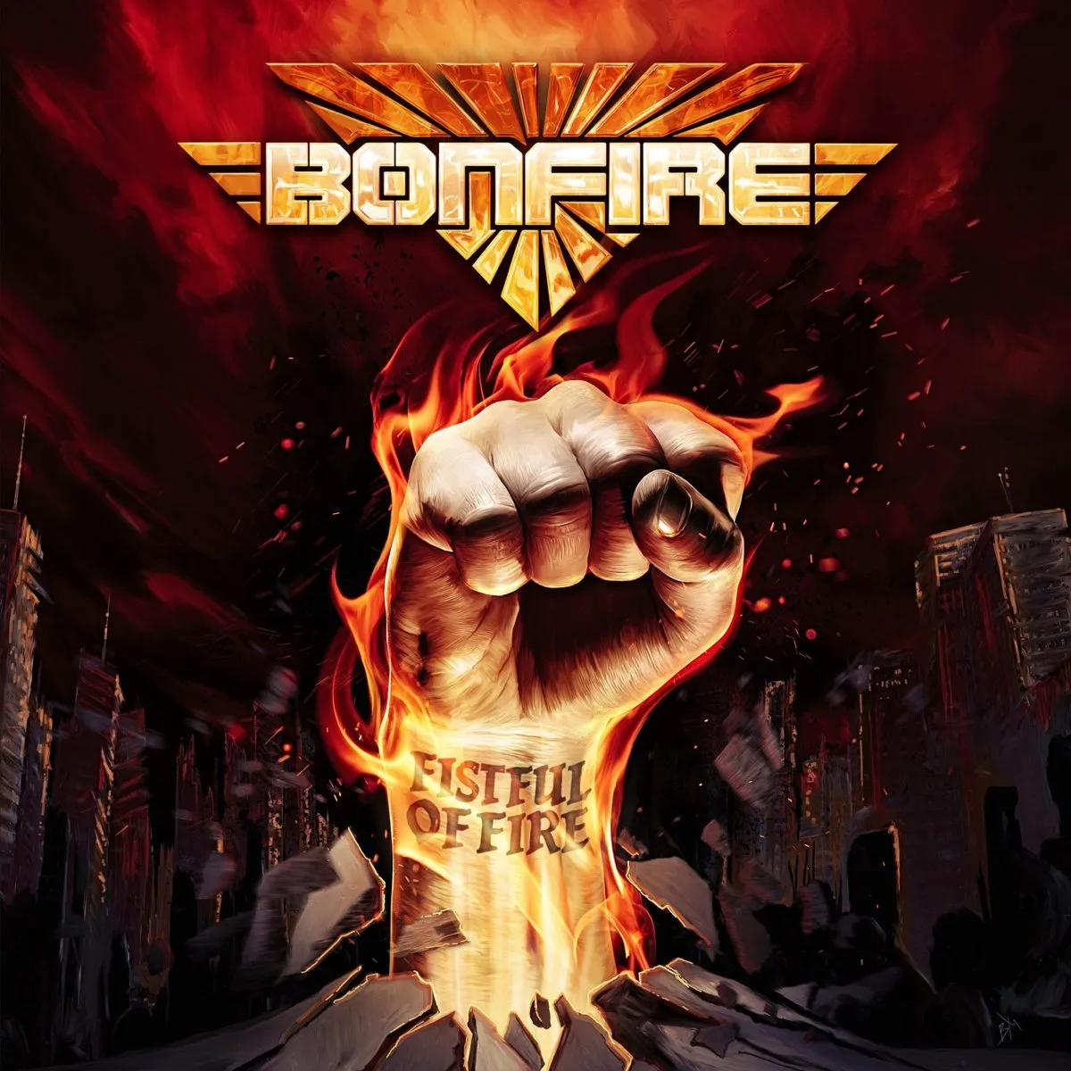 Fistful of Fire Album Cover