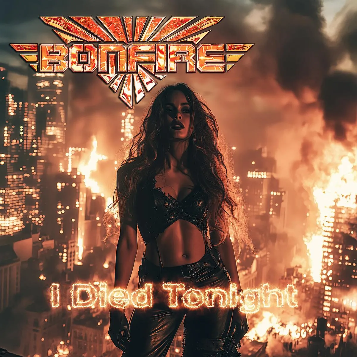 Bonfire - I Died Tonight Album Cover