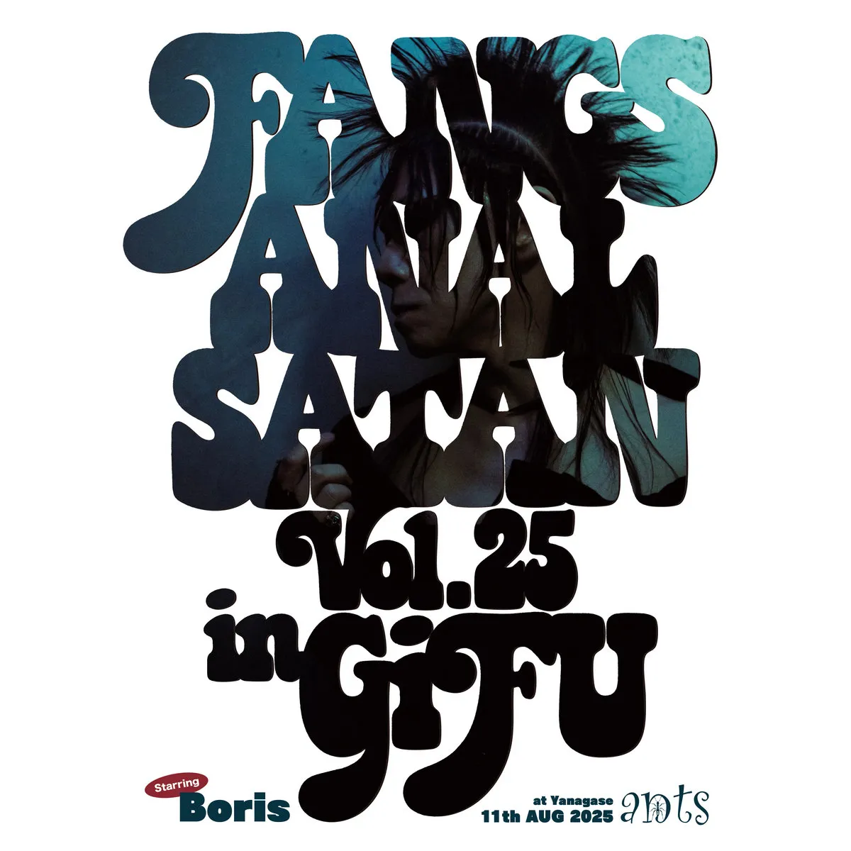 Boris - Fangsanalsatan Vol.25 in Gifu Album Cover Artwork