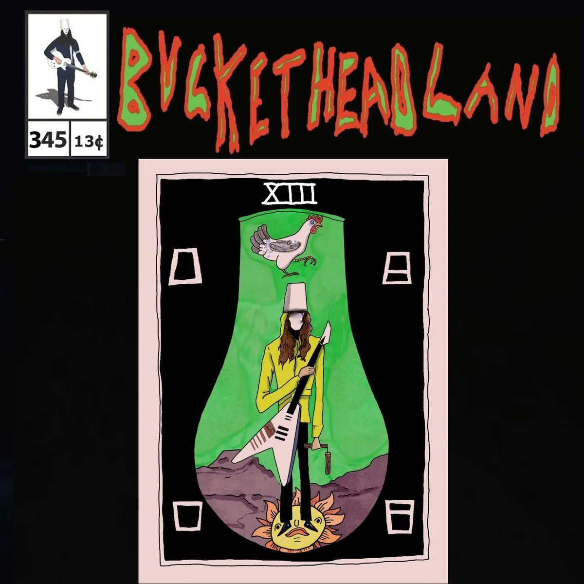 Buckethead - Pike 345 - Live Threshold Echoes in Vessels Album Cover Artwork