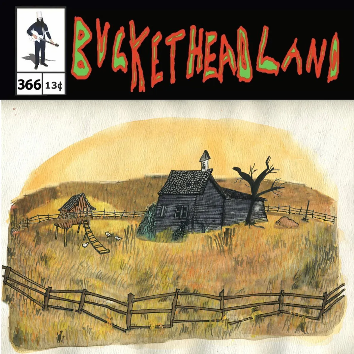 Buckethead - Pike 366 - Live Web of Nature Album Cover Artwork