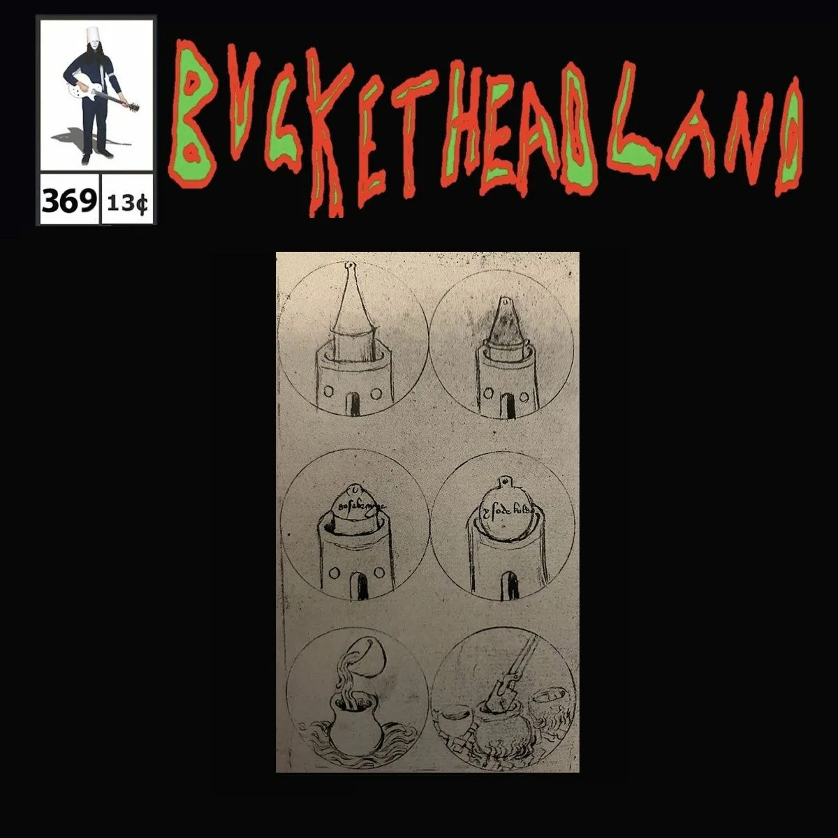 Buckethead - Pike 369 - Live Subconcious Theme Park Album Cover Artwork