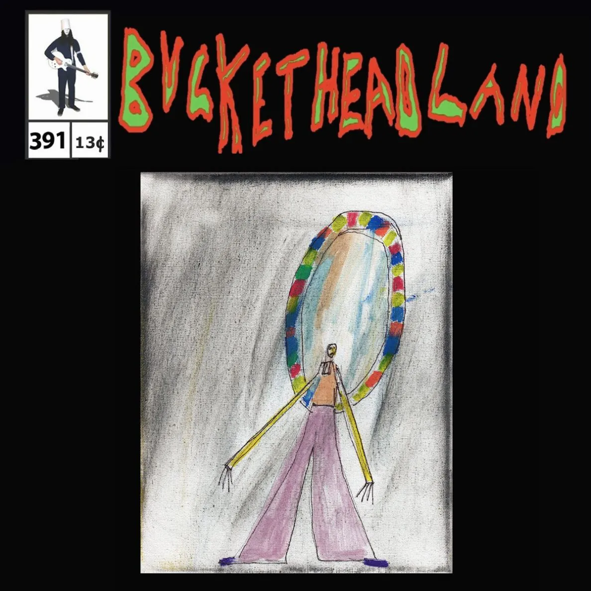Buckethead - Pike 391 - Live the Invisible Mirror Album Cover Artwork