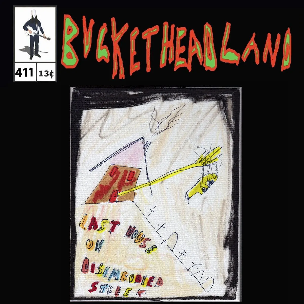 Buckethead - Pike 411 - Live Last House on Disembodied Street Album Cover Artwork