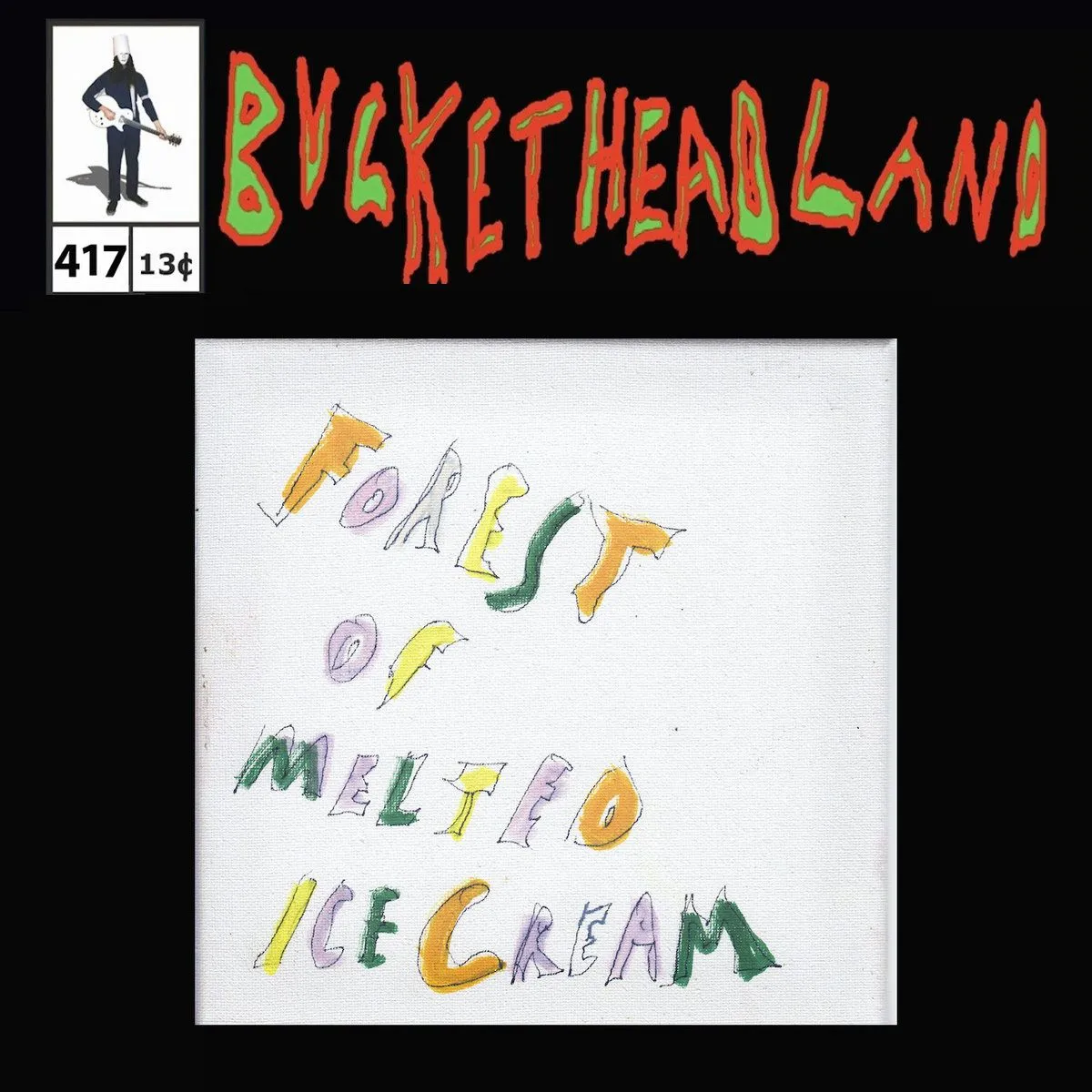 Buckethead - Pike 417 - Live from the Forest of Melted Ice Cream Album Cover Artwork