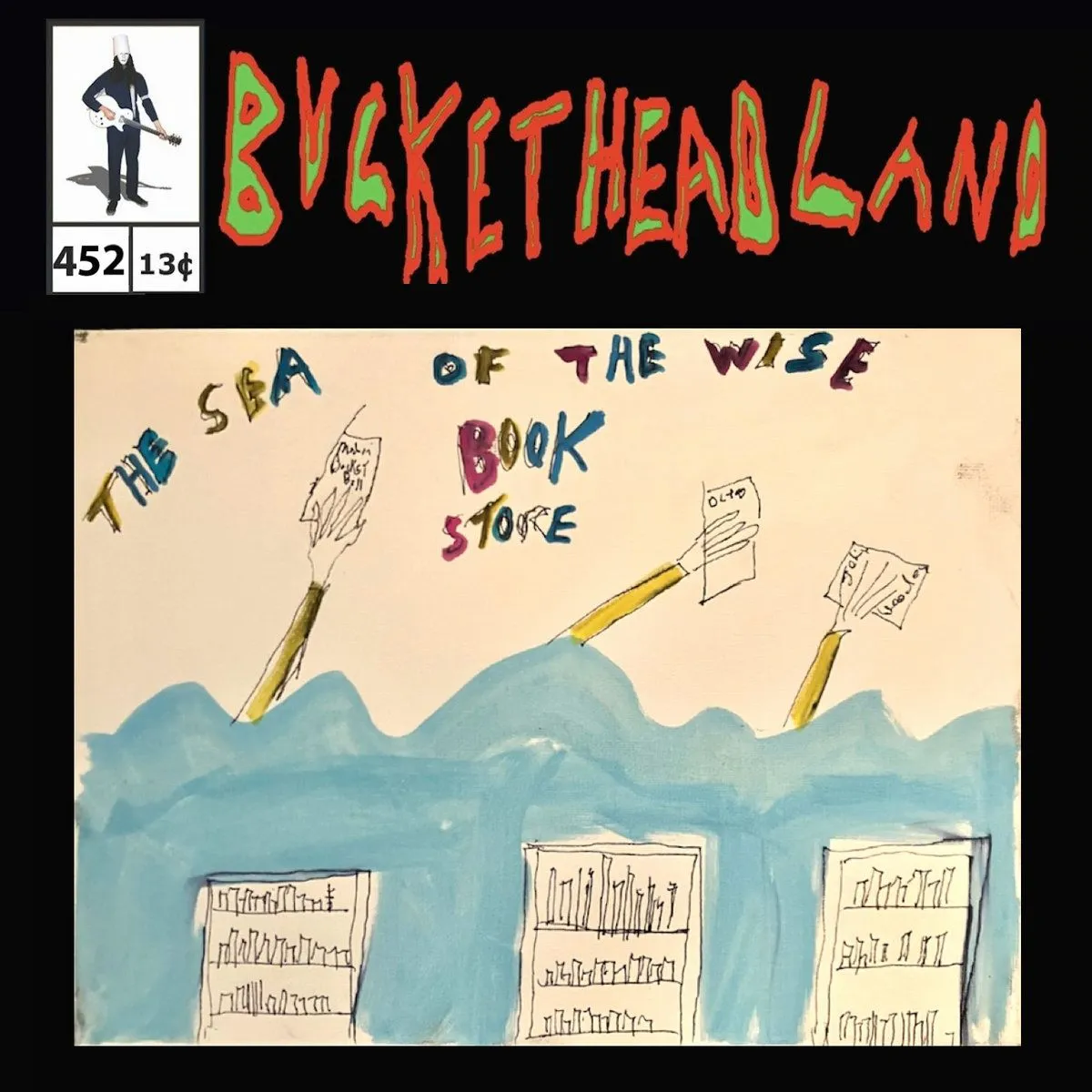 Buckethead - Pike 452 - Live from the Sea of the Wise Book Store Album Cover Artwork
