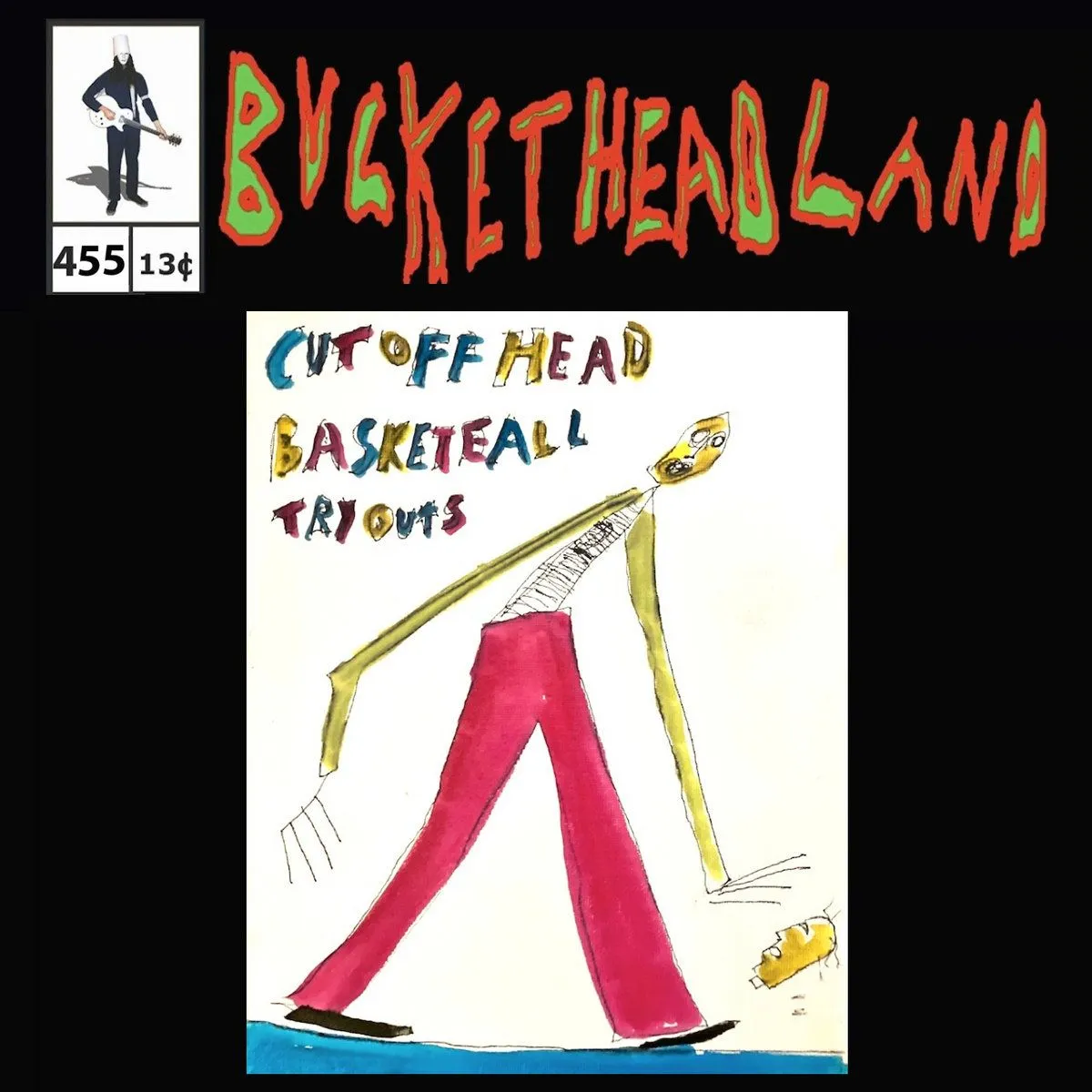 Buckethead - Pike 455 - Live from Cutoff Head Basketball Tryouts Album Cover Artwork