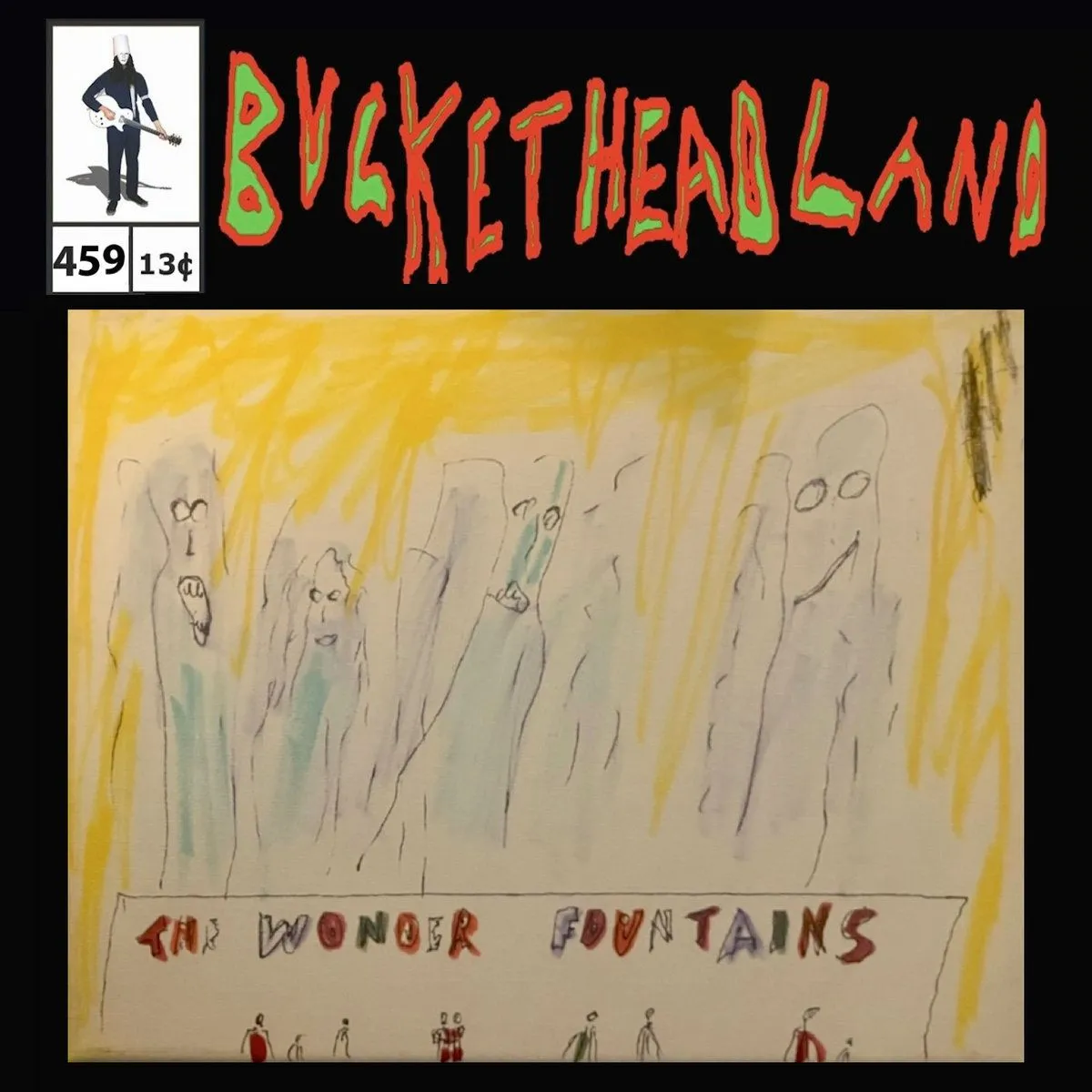 Buckethead - Pike 459 - Live from the Wonder Fountains Album Cover Artwork