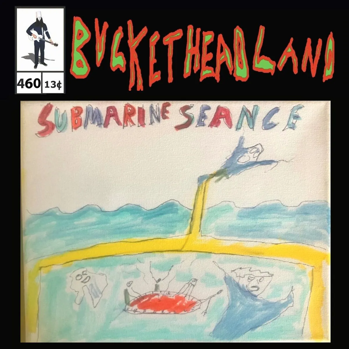 Buckethead - Pike 460 - Live Submarine Seance Album Cover Artwork