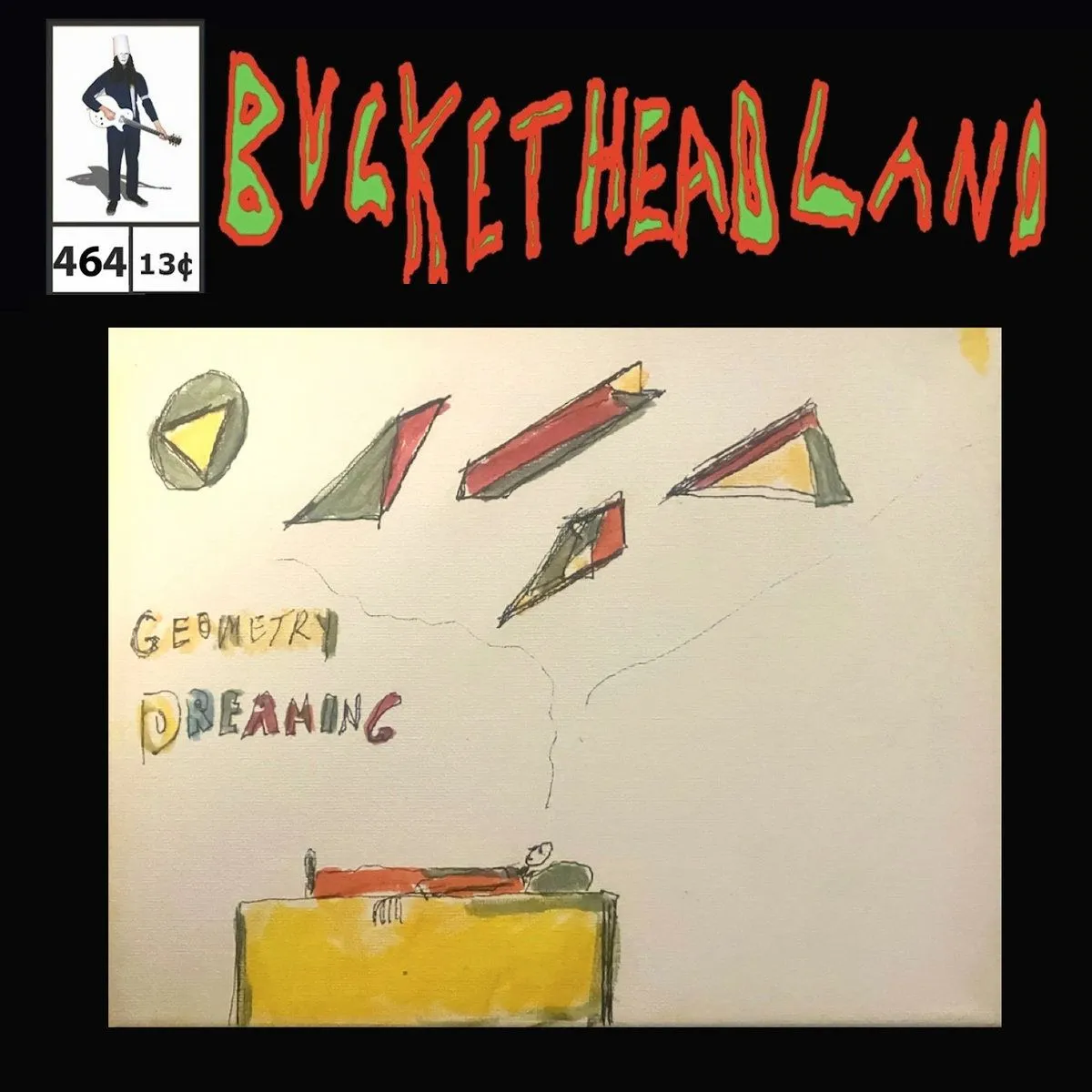 Buckethead - Pike 464 - Live Geometry Dreaming Album Cover Artwork