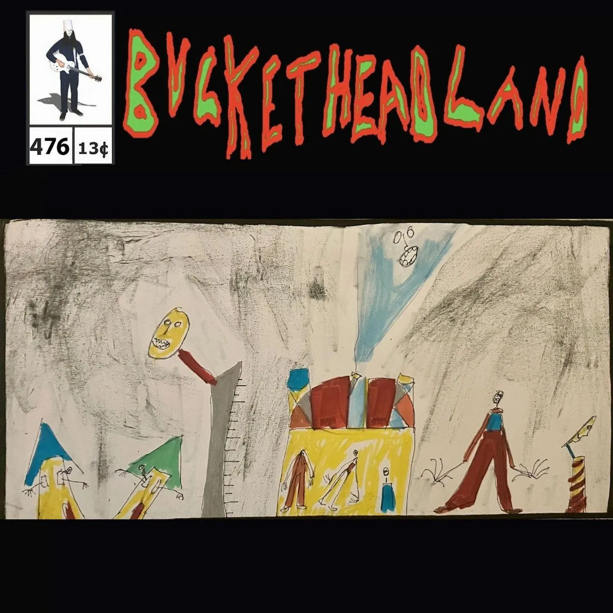 Buckethead - Pike 476 - Live from Showsides Disembodium Album Cover Artwork