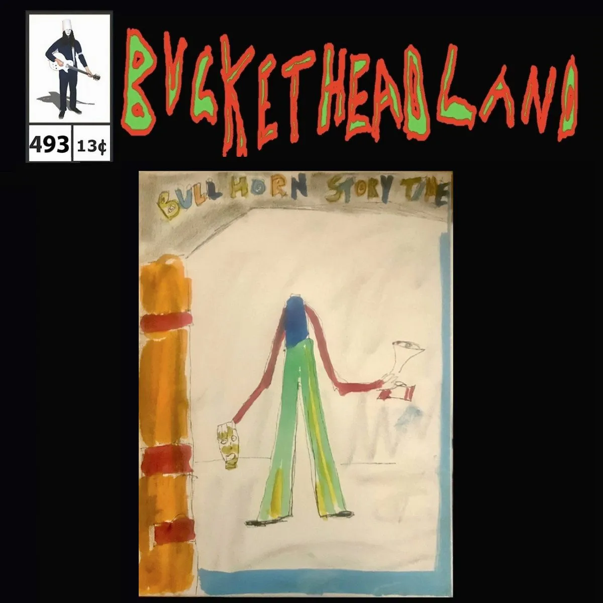 Buckethead - Pike 493 - Live from Bullhorn Story Time Album Cover Artwork