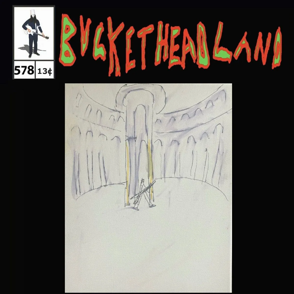 Buckethead - Pike 578 - Live from Marbles Museum Album Cover Artwork