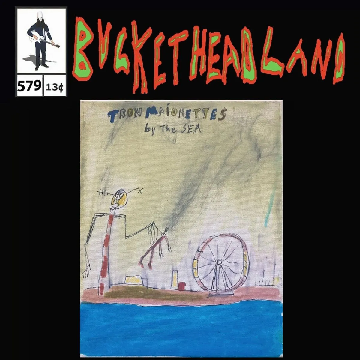 Buckethead - Pike 579 - Live from the Tron Marionettes Sea Shore Album Cover Artwork