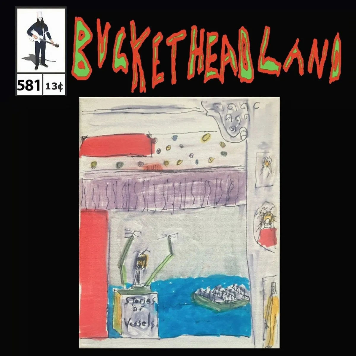 Buckethead - Pike 581 - Live from Stories of Vessels Album Cover Artwork