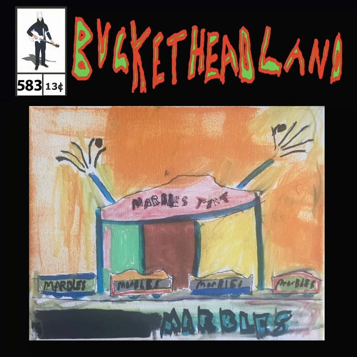 Buckethead - Pike 583 - Live from Marbles Railway Album Cover Artwork