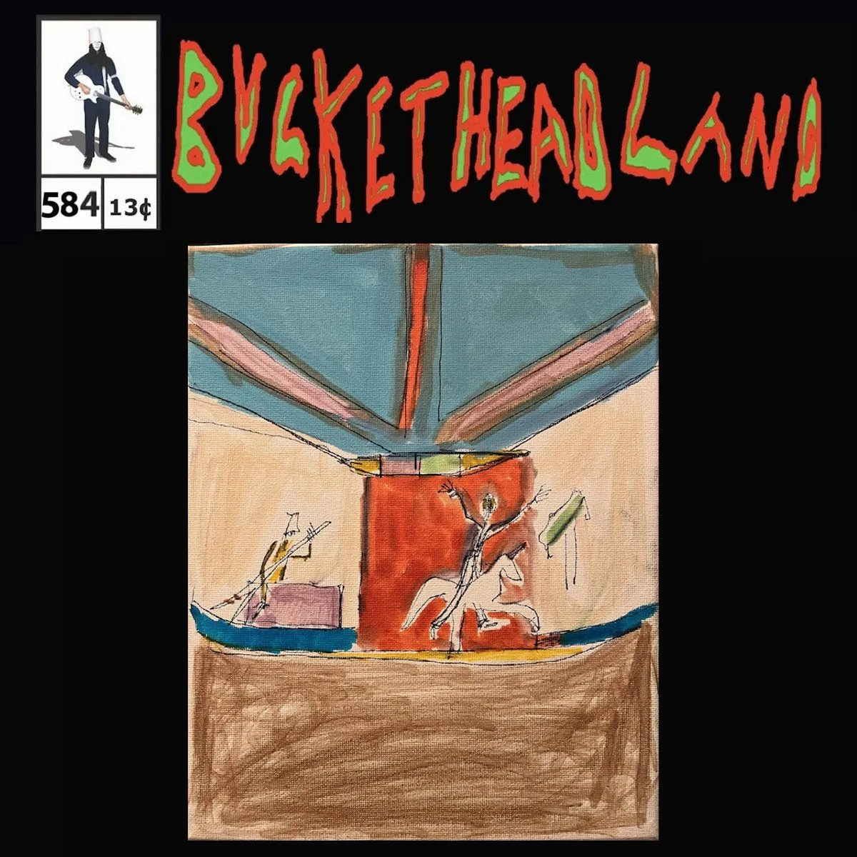 Buckethead - Pike 584 - Live from the Caringcells Album Cover Artwork