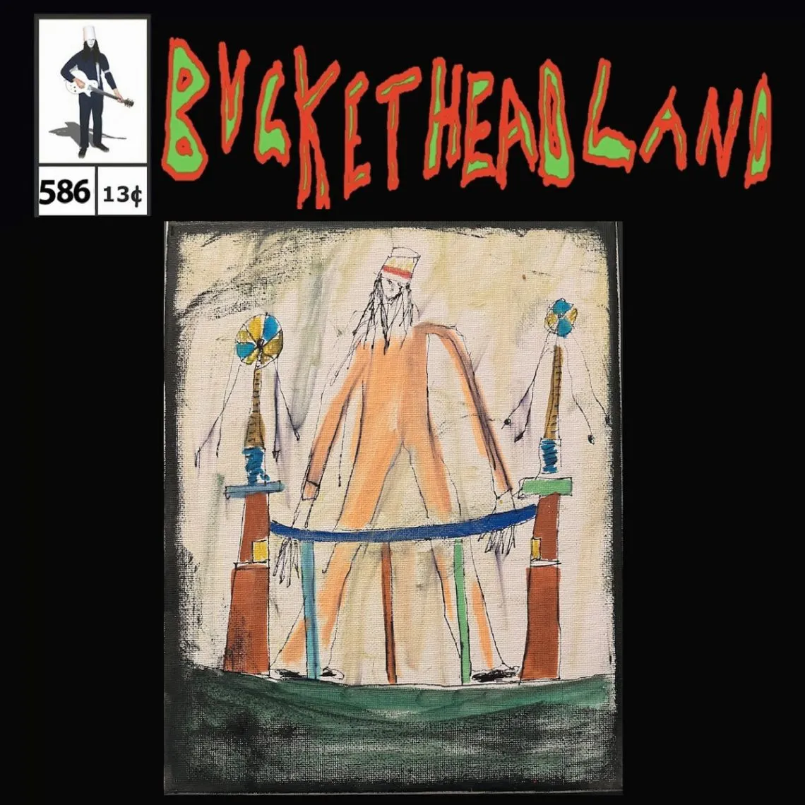 Buckethead - Pike 586 - Live from Rainbow Dream Catcher Album Cover Artwork