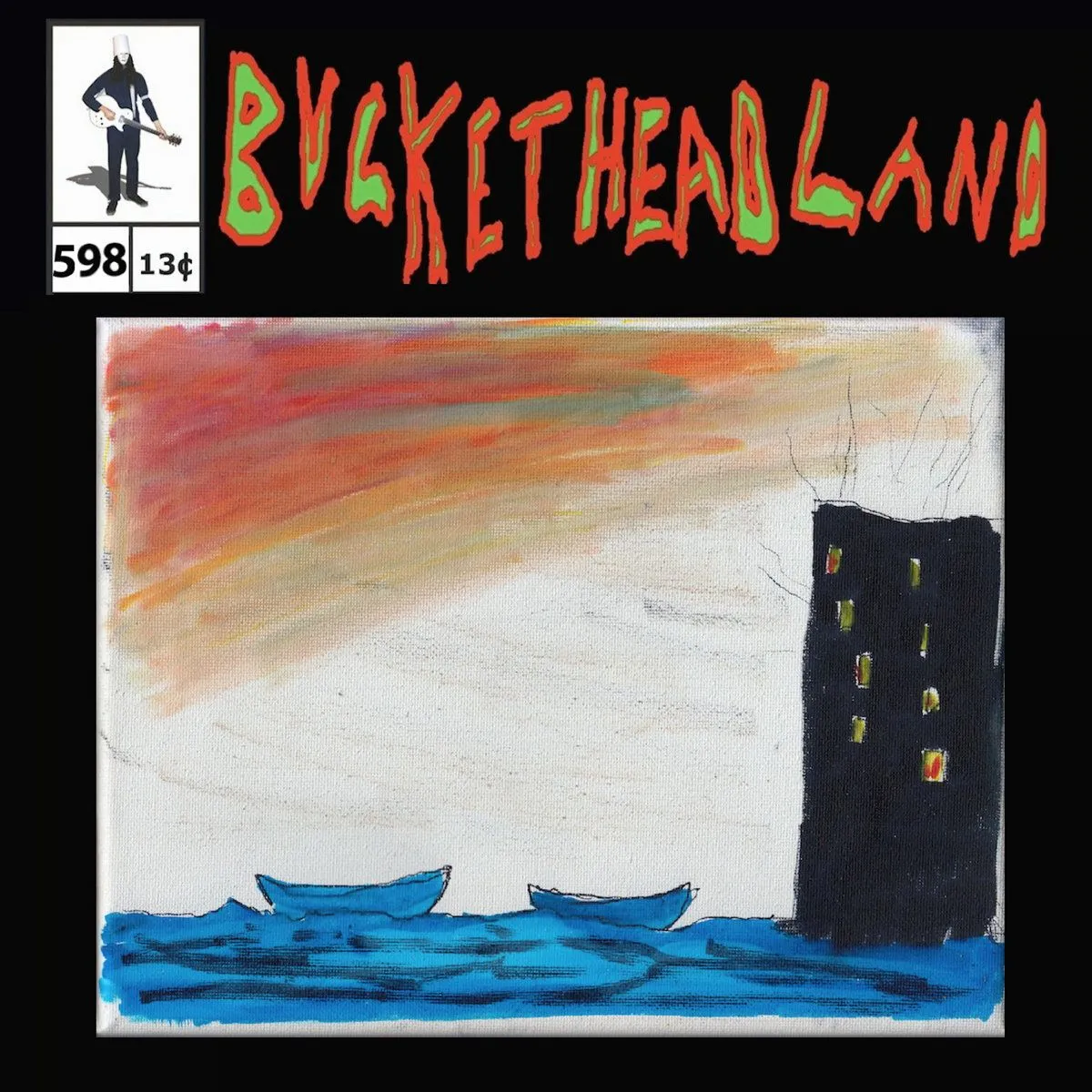 Buckethead - Pike 598 - Live from the Blue Boats That Carry the Treeman Album Cover Artwork