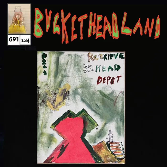 Buckethead - Pike 691 - Live from Retrieve Disembodied Head Depot Album Cover Artwork