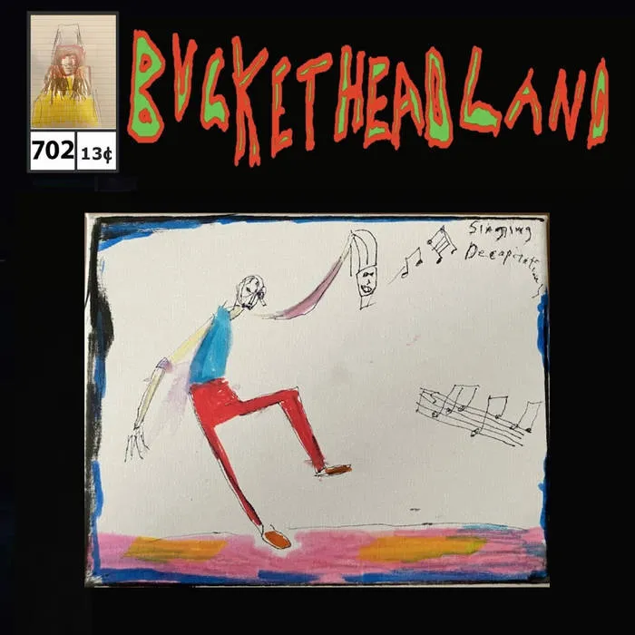 Buckethead - Pike 702 - Live from the Singing Decapitations Festival Album Cover Artwork