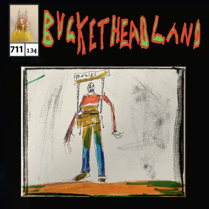 Buckethead - Pike 711 - A Show Honoring Marble Vendor Thank You for Being There Over and Over When Everyone Loses Their Marbles Album Cover Artwork