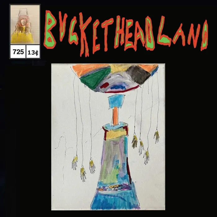Buckethead - Pike 725 - Live from Hand Chandelier Carousel Album Cover Artwork