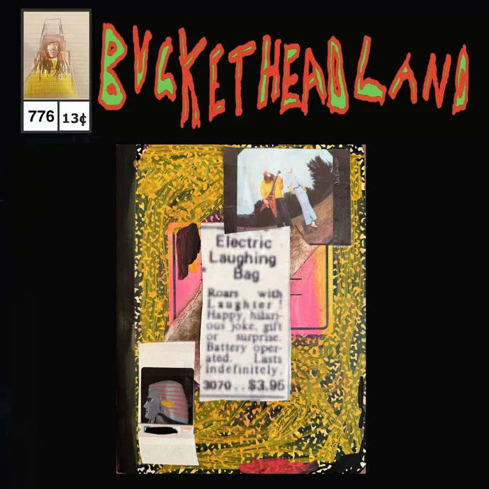 Buckethead - Pike 776 - Live from Bucketheadland Electric Laughing Bag $3.95 Lasts Indefinitely Album Cover Artwork