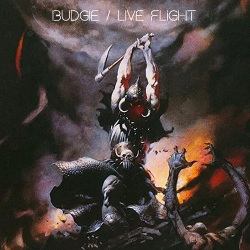 Budgie - Live Flight Album Cover