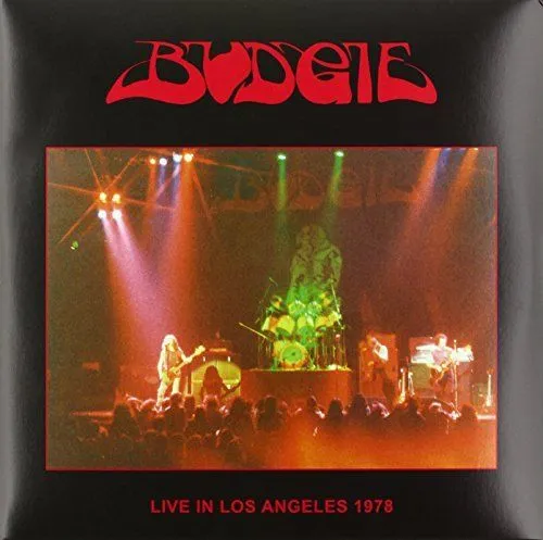 Budgie - Live in Los Angeles 1978 Album Cover Artwork
