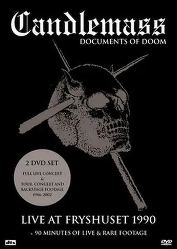 Documents of Doom - Live at Fryshuset 1990 Album Cover