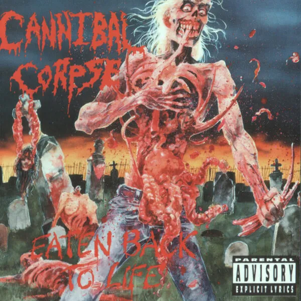 Eaten Back to Life Album Cover