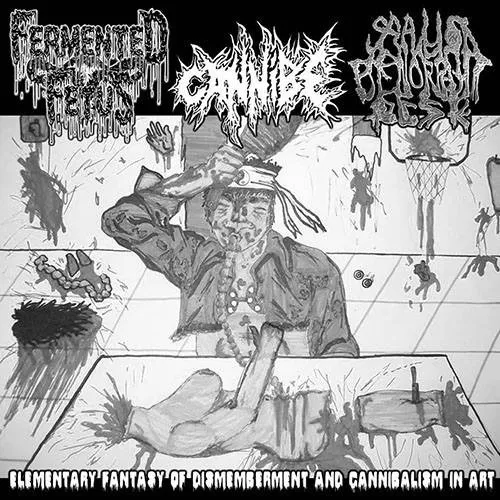 Cannibe - Elementary Fantasy of Dismemberment and Cannibalism in Art Album Cover Artwork