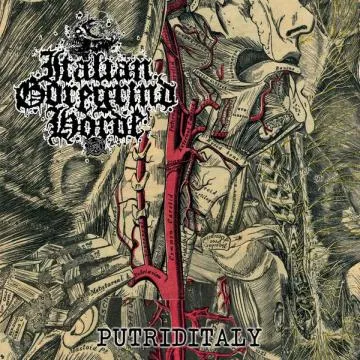 Cannibe - Italian Goregrind Horde - Putriditaly Album Cover Artwork